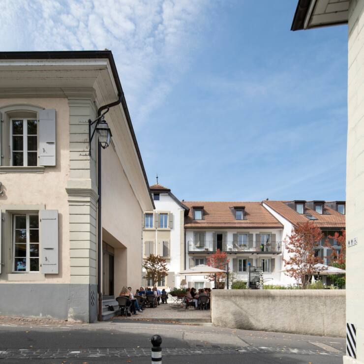 Les mesures visent à faciliter la construction de logements dans des sites construits protégés, ici Prangins (VD), sans restreindre de manière disproportionnée leur protection (archives).