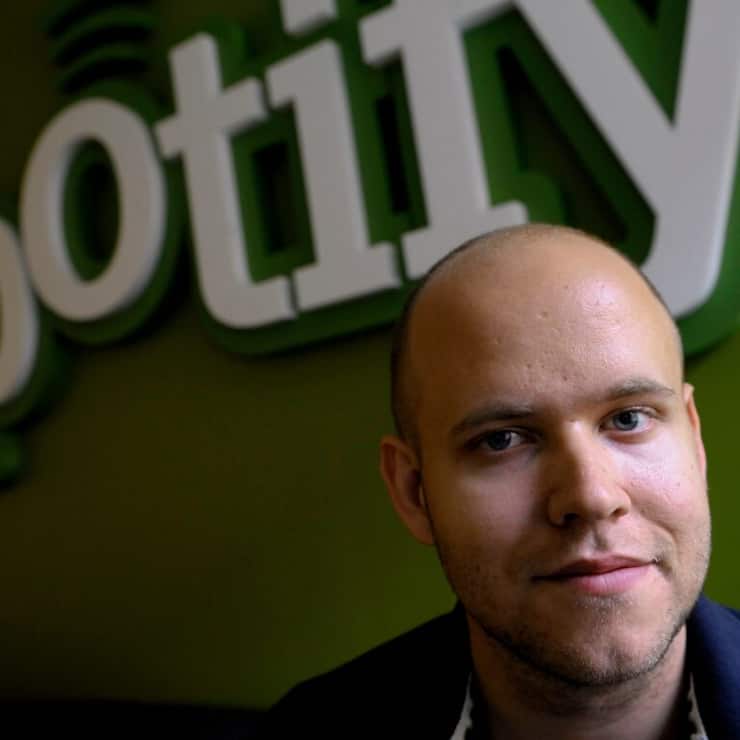 Daniel Ek, ici à l'image, a cofondé Spotify avec Martin Lorentzon en 2006 (archives).