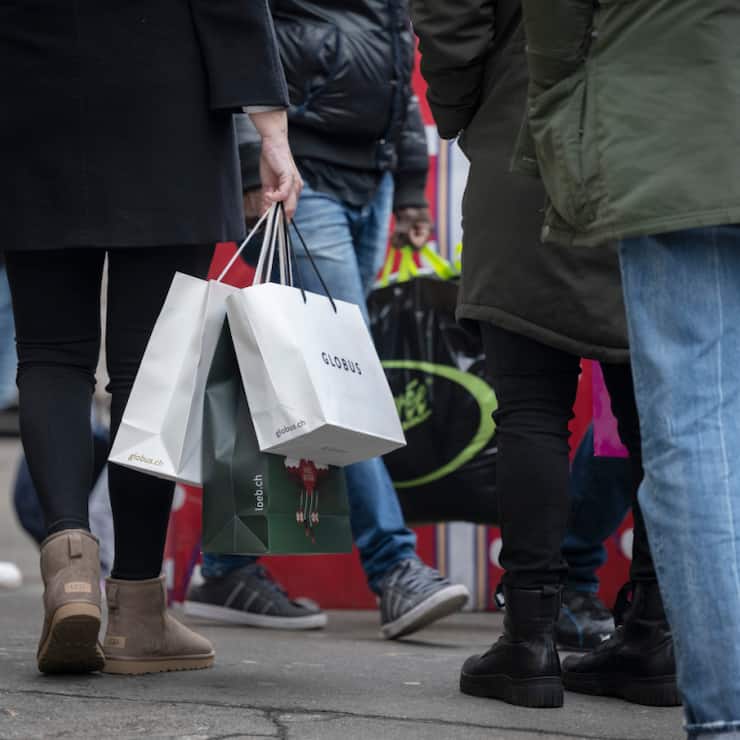 Un pas en arrière, après deux pas en avant pour le commerce de détail helvétique en août. (archive)