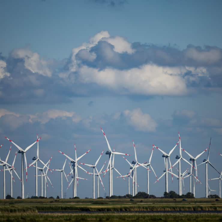 Le nouveau parc éolien doit permettre de générer à partir de l'automne 2026 quelque 48 millions de kWh annuellement, représentant la consommation d'environ 12'000 ménages (archives).