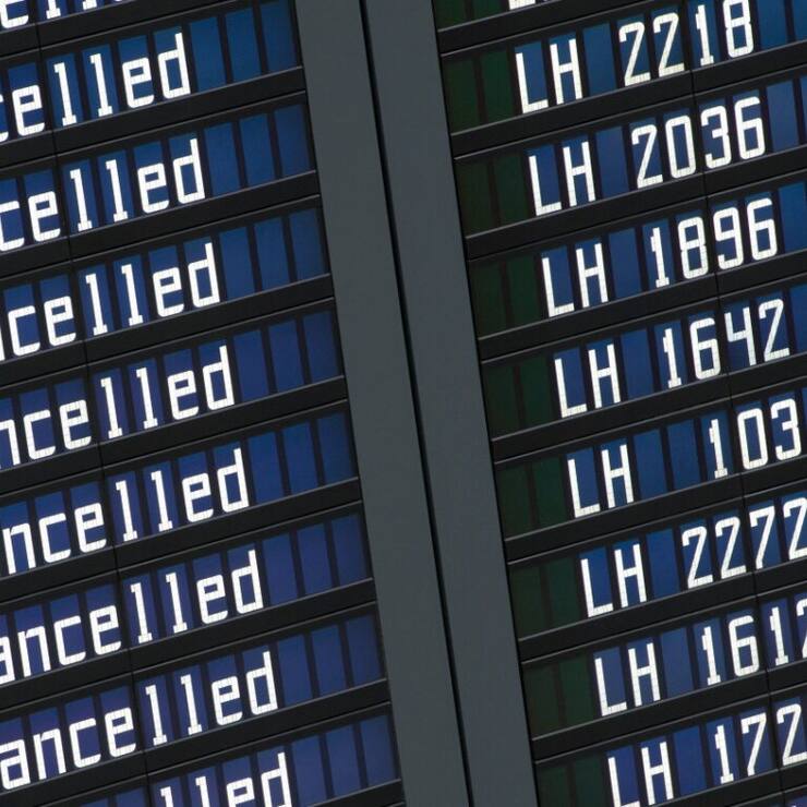 La première fermeture de l'aéroport de Munich avait entraîné l'annulation de plus de 30 vols (archives).