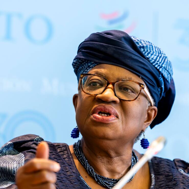 La directrice générale de l'Organisation mondiale du commerce (OMC) Ngozi Okonjo-Iweala est inquiète pour la situation l'année prochaine du commerce mondial.