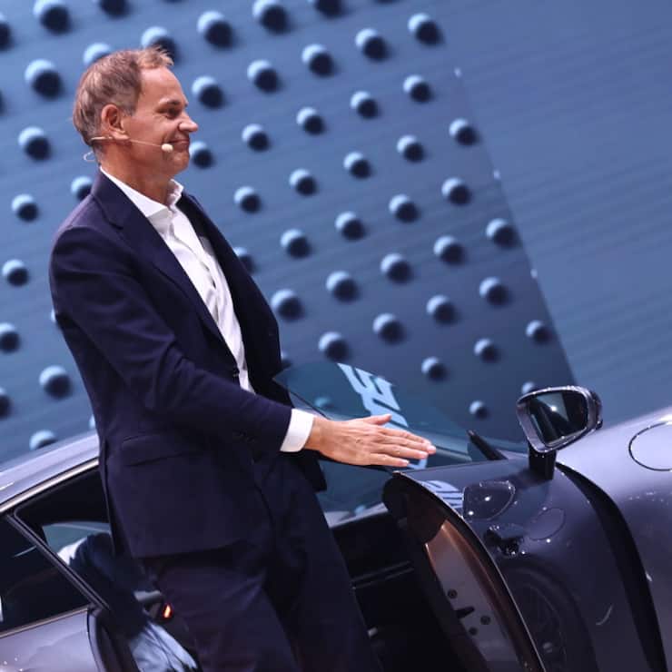 Depuis plusieurs mois, la double casquette d'Oliver Blume, à la tête de Volkswagen et de Porsche, faisait l'objet de critiques de la part de certains actionnaires (archives).