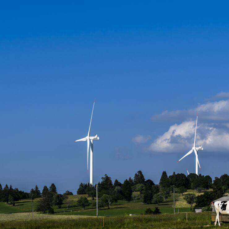 Deux initiatives populaires veulent freiner le développement des éoliennes en Suisse (archives).
