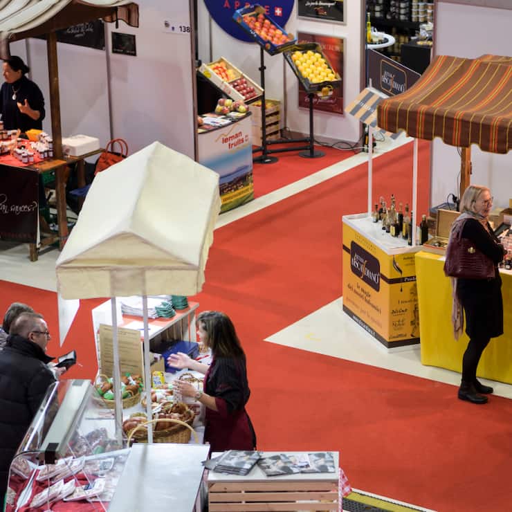 Le Salon suisse des goûts et terroirs de Bulle (FR) fête cette année un quart de siècle "de plaisirs gourmands, de rencontres et d&#8217;expériences 
immersives" (archives).