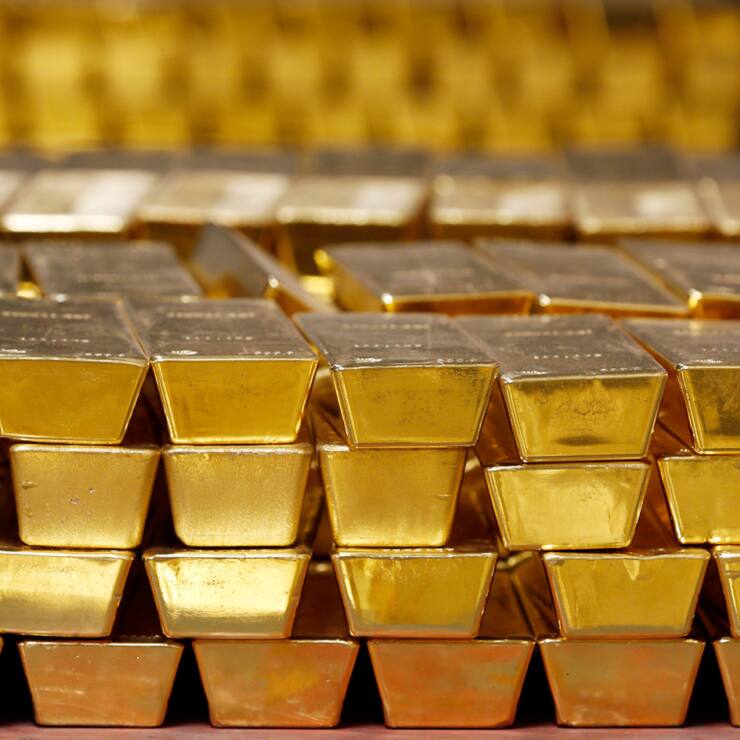 L'or continuait de se déprécier lundi, poursuivant la chute entamée la semaine dernière. (archive)