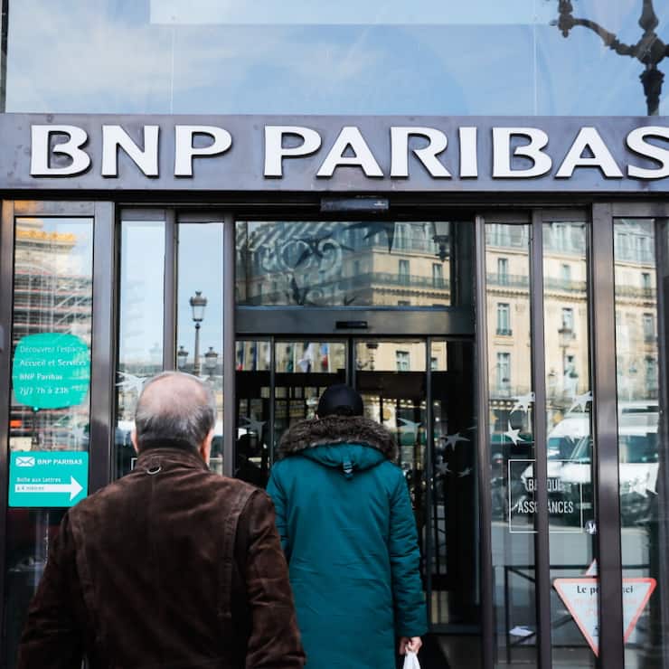 BNP Paribas a fait état d'un coût du risque - des sommes provisionnées pour faire face aux crédits impayés - en hausse de 24,1% à 905 millions d'euros, dans un contexte d'augmentation continue du nombre de faillites d'entreprises en France. (archives)