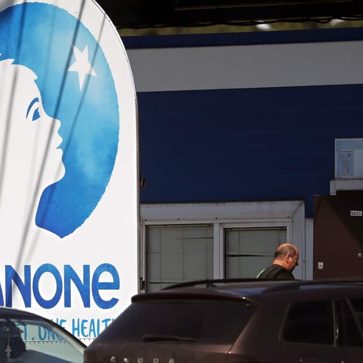 La direction de Danone a évoqué une "polarisation" inédite dans l'industrie alimentaire entre les produits réputés meilleurs pour la santé et les autres "sous pression". (archives)