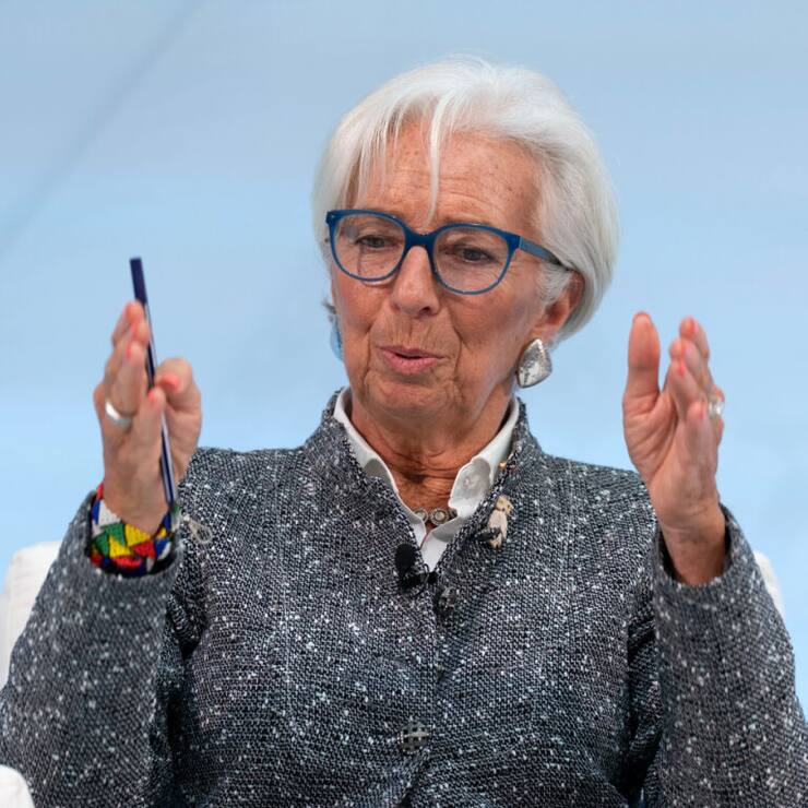 La présidente de la BCE, Christine Lagarde, a averti que les perspectives d'inflation dans la zone euro étaient très "incertaines" à moyen terme.