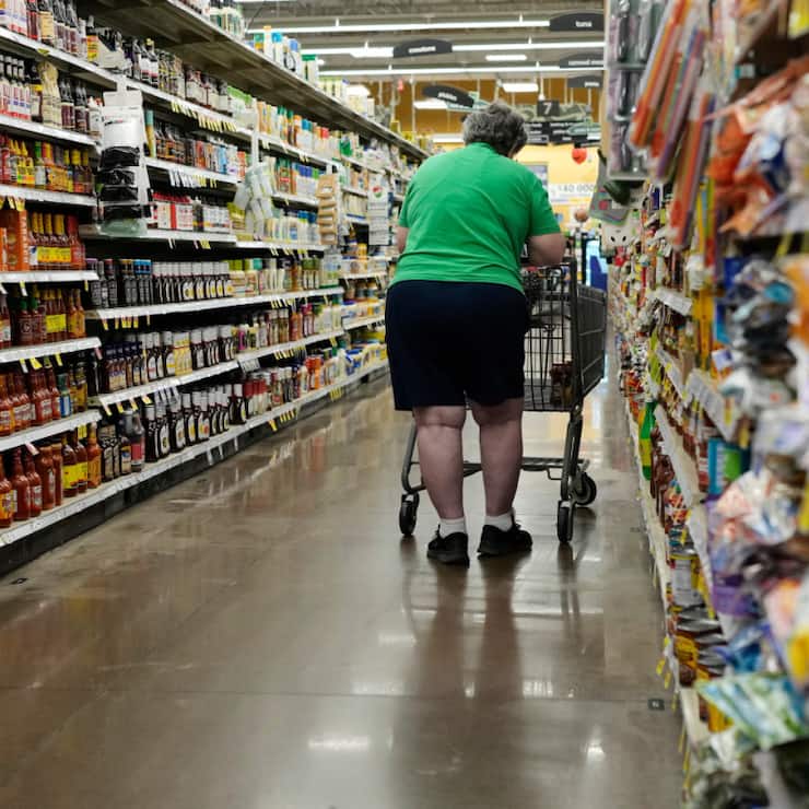 Aux Etats-Unis, environ 42 millions de personnes, soit un habitant sur huit, attendent chaque début de mois le versement de bons alimentaires pour se nourrir (archives).