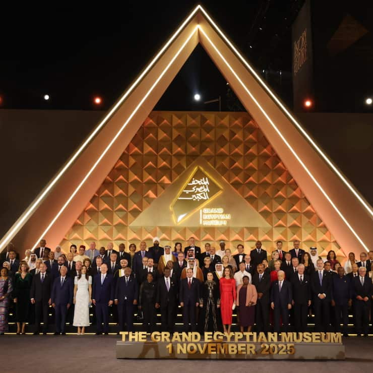 L'Egypte a inauguré en grande pompe le plus grand musée du monde "dédié à une seule civilisation", selon les mots du président Sissi.