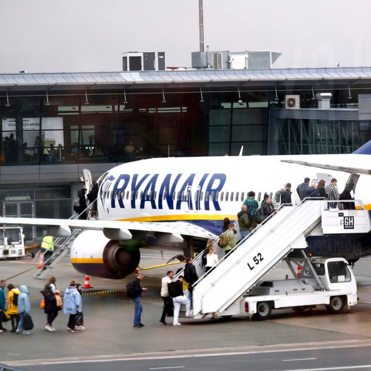 Nonobstant des prix relevés, le transporteur à bas coûts irlandais espère voir sa fréquentation prendre l'ascenseur cette année. (archive)