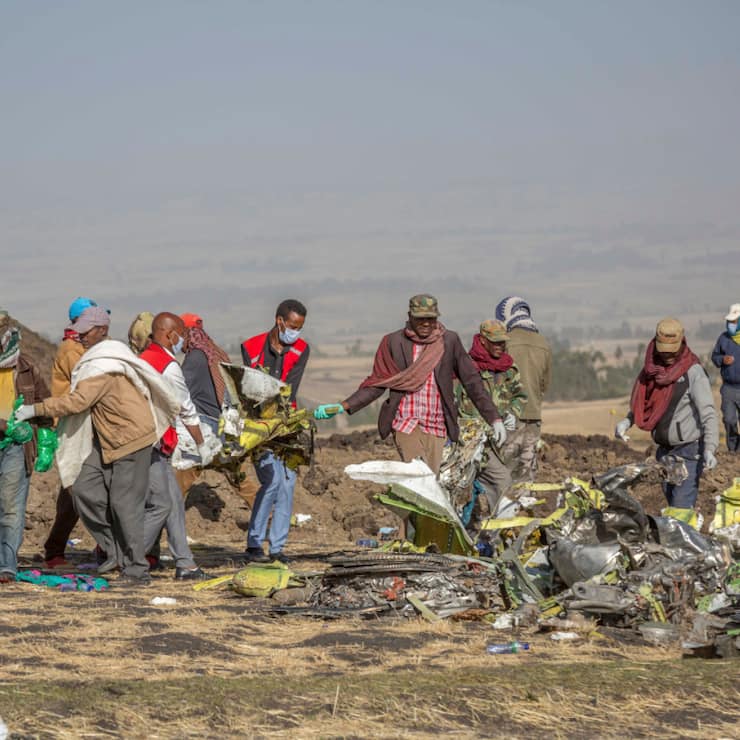 Le 737 MAX 8 de la compagnie Ethiopian Airlines s'était écrasé en mars 2019 peu après son décollage d'Addis Abeba (archives).
