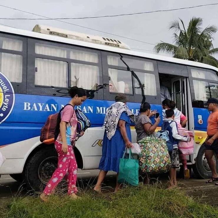 Les autorités philippines ont procédé à des évacuations avant l'arrivée de Kalmaegi.