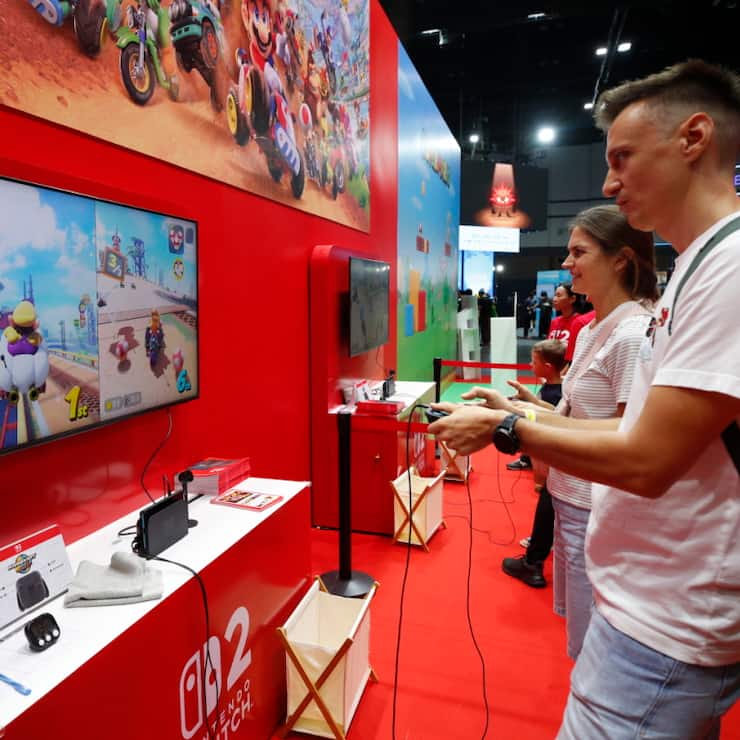 Nintendo espère écouler 19 millions de Switch 2 sur l'exercice qui se terminera le 31 mars prochain, contre 15 millions attendues jusqu'ici. (archives)