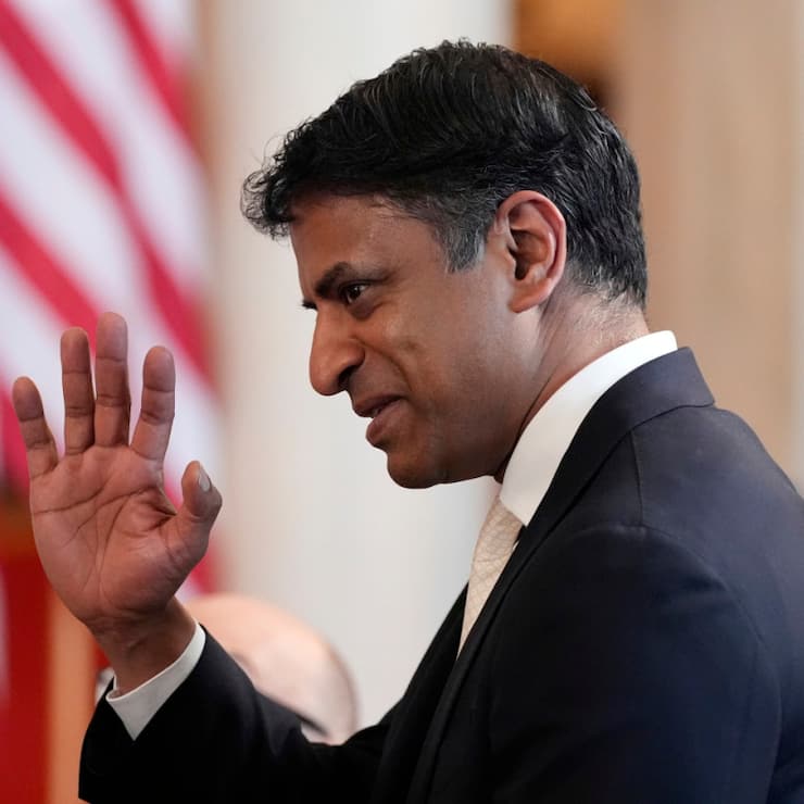 Novartis poursuit son implantation aux Etats-Unis. Ici, le patron de Novartis Vasant Narasimhan. (archive)