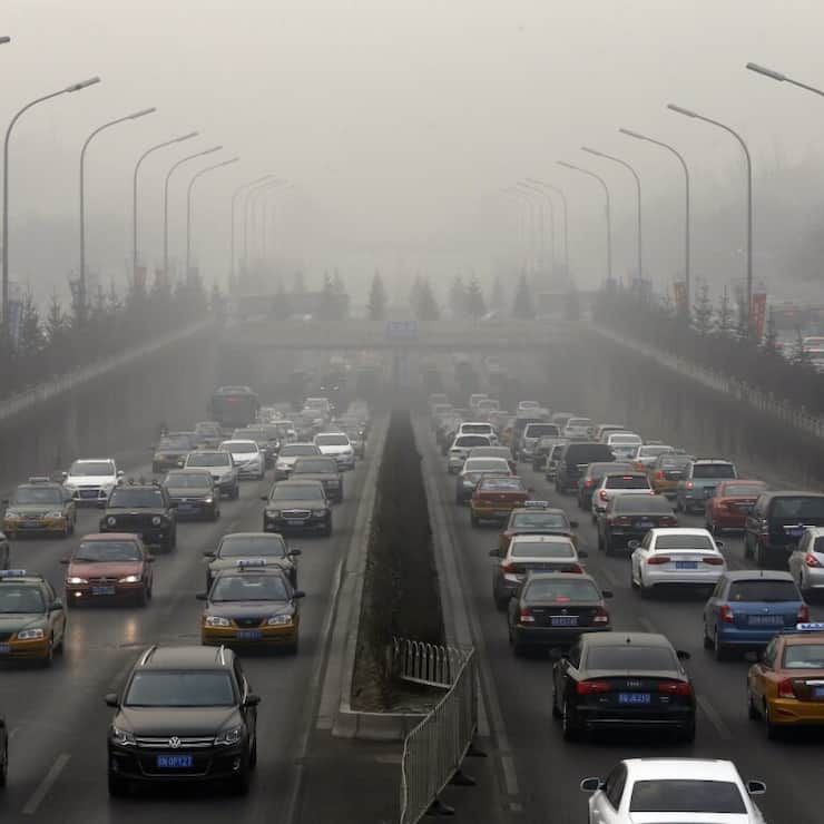 Les émissions de CO2 provenant des carburants dans les transports en Chine ont reculé de 5% au troisième semestre grâce au développement des véhicules électriques (archives).