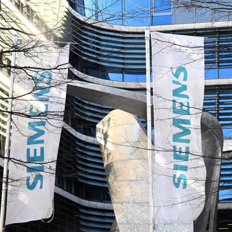Le conglomérat industriel allemand Siemens a fait état d'un bénéfice net record pour la troisième année d'affilée. (archive)