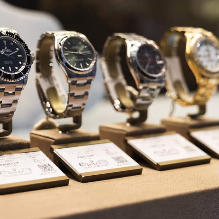 Les montres figurent parmi les principaux vecteurs de baisse des prix. (archive)