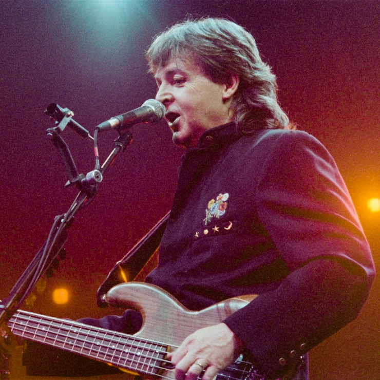 Paul McCartney va sortir un morceau silencieux pour s'opposer à un projet de loi assouplissant le droit d'auteur lié à l'IA. Photo: l'ex-Beatle au Hallenstadion à Zurich en 1989.