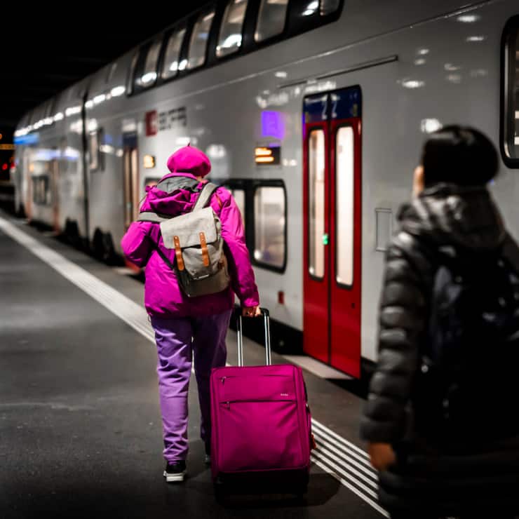 Dès l&#8217;entrée en vigueur du nouvel horaire le 14 décembre, les CFF mettront en service des trains de nuit sur l&#8217;axe Berne&#8211;Zurich&#8211;Winterthour. (archives)