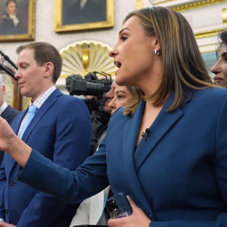 Les questions de la journaliste d'ABC News Mary Bruce ont particulièrement déplu à Donald Trump.