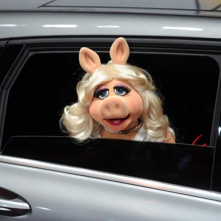 Des chaussures de Peggy la cochonne seront notamment mises aux enchères lors d'une vente d'accessoires ayant appartenu à la collection du créateur du Muppet show.