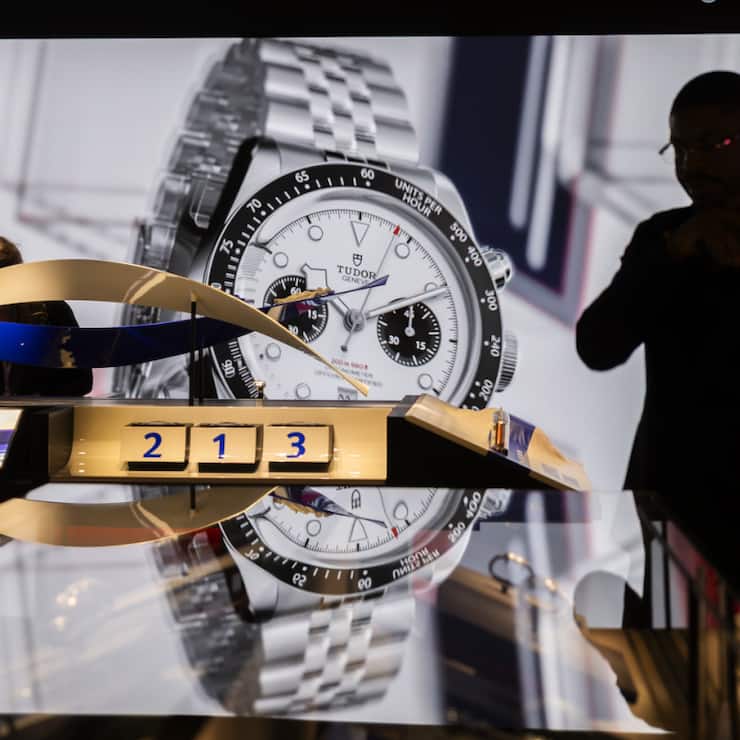 Les exportations de montres suisses aux Etats-Unis poursuivent leur recul marqué après l'introduction en août de droits de douane punitifs par le président américain Donald Trump. (archive)