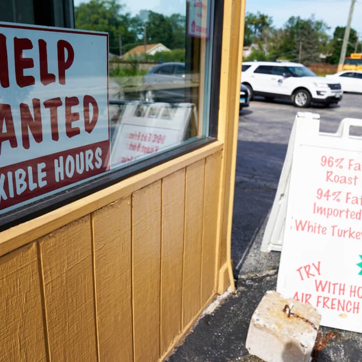 Les créations d'emplois ont malgré tout progressé plus qu'attendu sur la période aux Etats-Unis, avec 119'000 nouveaux emplois créés, nettement mieux que ce qu'attendaient les analystes (archives).