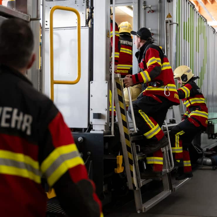 L'exercice a mobilisé de nombreuses forces d'intervention.