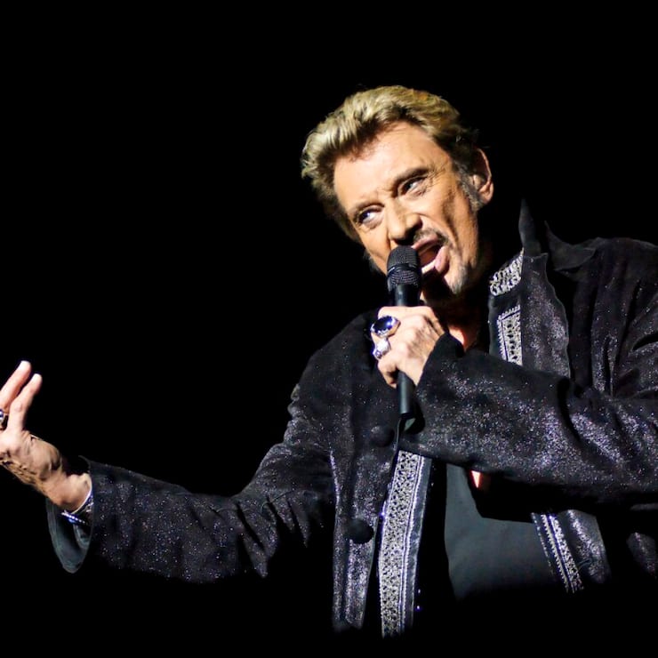 Plus de la moitié des quelque 400 lots étaient des objets ayant appartenu à Johnny Hallyday ou ayant un rapport avec lui (archives).
