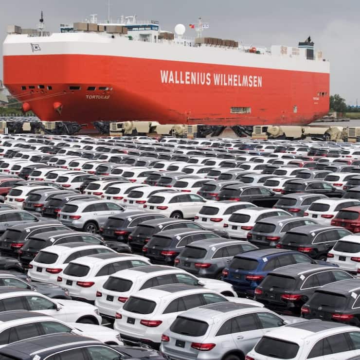 Affectées par les droits de douane américains les exportations du "Made in Germany" ont diminué de 0,7%. (archives)