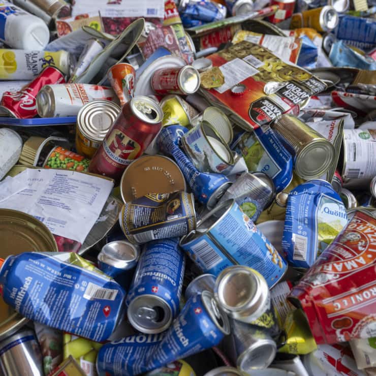 La collecte d'une canette en aluminium (0,33 l) permet d'éviter l'impact environnemental correspondant un trajet d'environ 4,7 kilomètres en vélo électrique (archives).