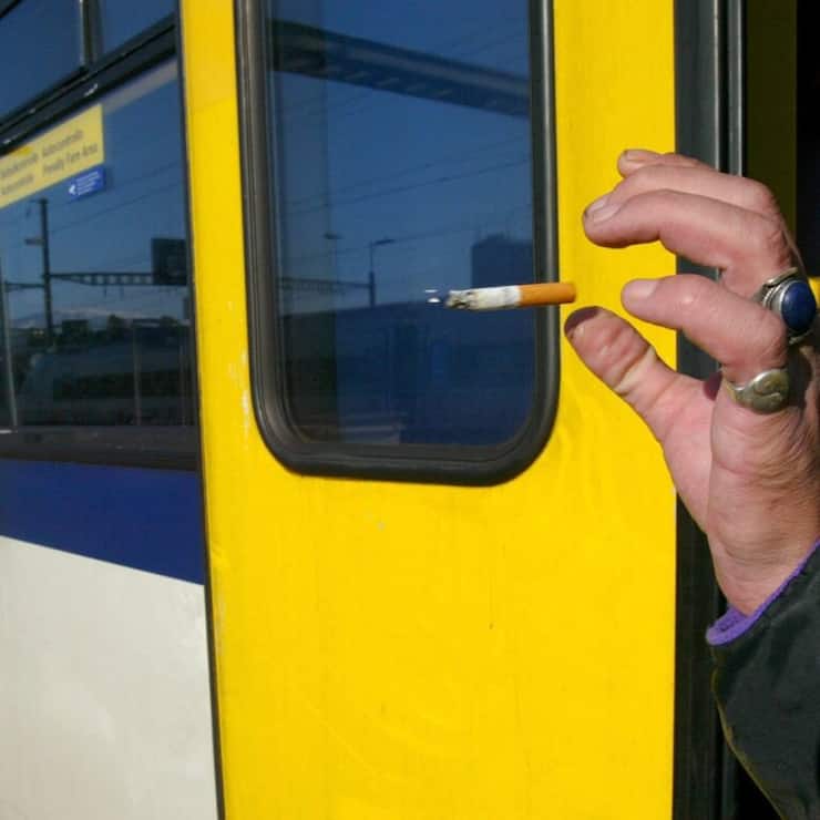 L&#8217;interdiction de fumer dans les trains il y a 20 ans a nettement amélioré la propreté et le confort (photo d'illustration).