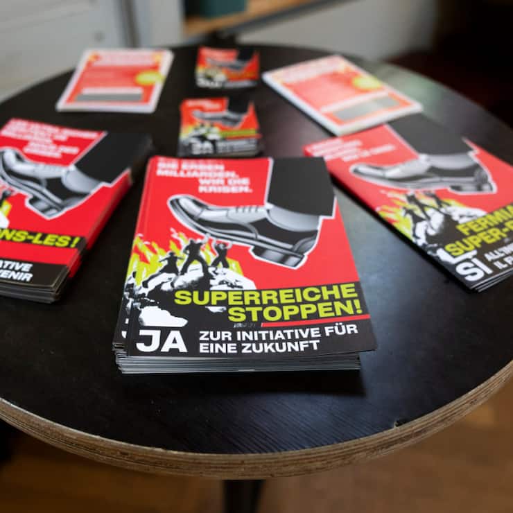 L'initiative pour l'avenir de la Jeunesse socialiste avait les grosses fortunes dans le viseur (archives).