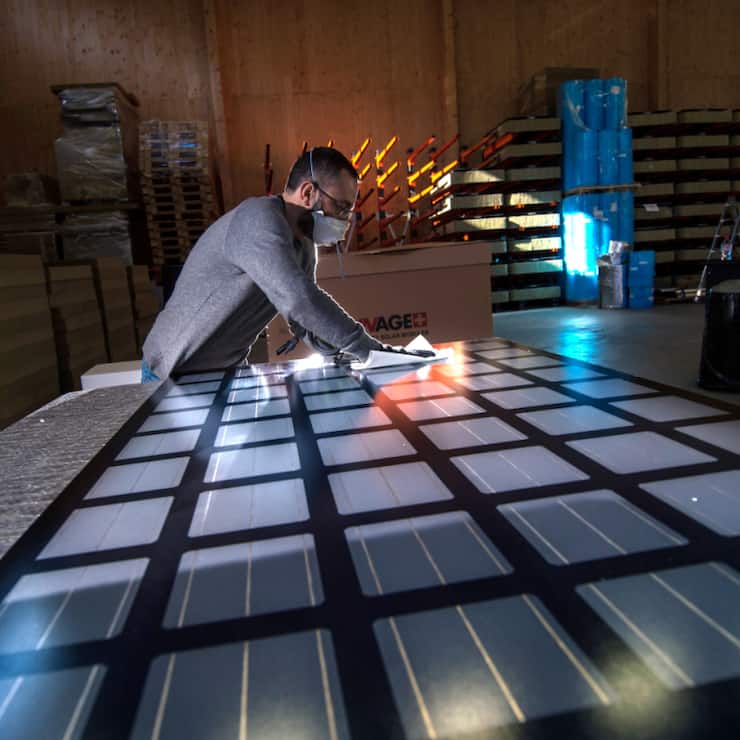 L'abaissement des droits de douane US laisse filtrer un rayon de soleil au travers d'un amoncellement de nuages sur la tête des PME exportatrices. (archive)