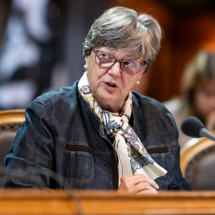 Le projet d'aide aux radios et TV locales émane notamment d'une initiative de la conseillère aux Etats Isabelle Chassot (Centre/FR). (archives)