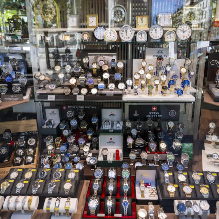 L'horlogerie, comme d'autres secteurs tournés vers l'exportation, s'attend à une baisse de son chiffre d'affaires à l'étranger en 2026. (archive)