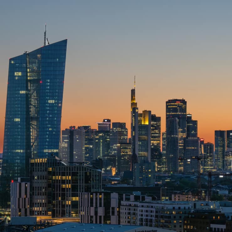 Une recommandation du rapport de la BCE vise à réduire le nombre de "coussins de capital" des banques, conçus pour faire face à divers chocs potentiels, dans l'immobilier ou par le biais de placements financiers volatils (archives).