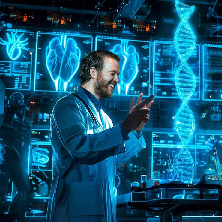 Daniel Blessing (à gauche) et Samir Ounzain sont considérés comme des pionniers dans la recherche des ARN régulateurs.