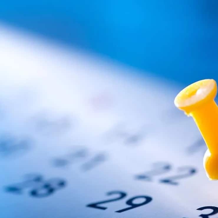 Pin calendrier