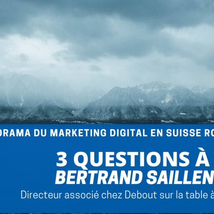 3 questions à Bertrand Saillen