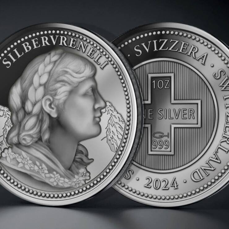 En mars 2023, la société alémanique Philoro lançait 100 cryptovrenelis avec une puce NFT