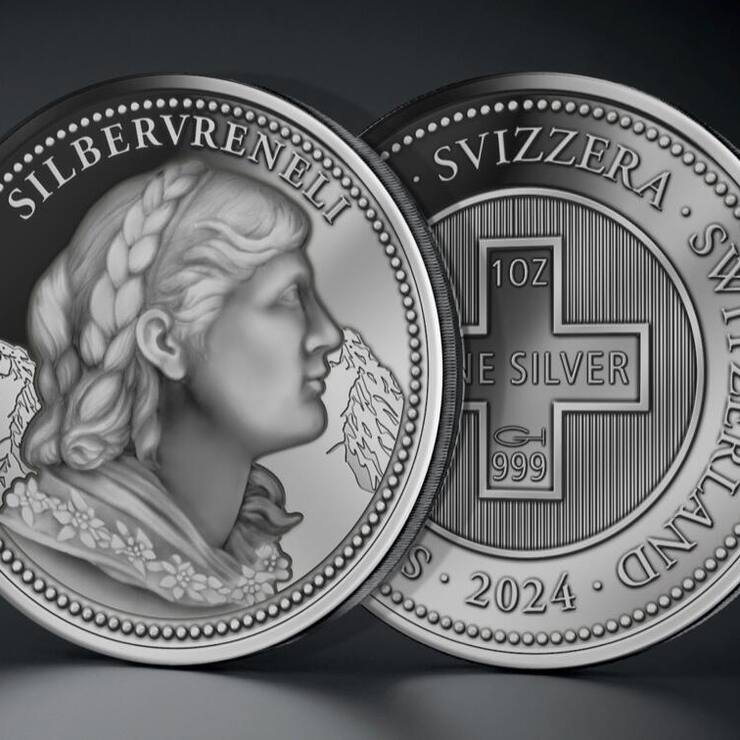 En mars 2023, la société alémanique Philoro lançait 100 cryptovrenelis avec une puce NFT