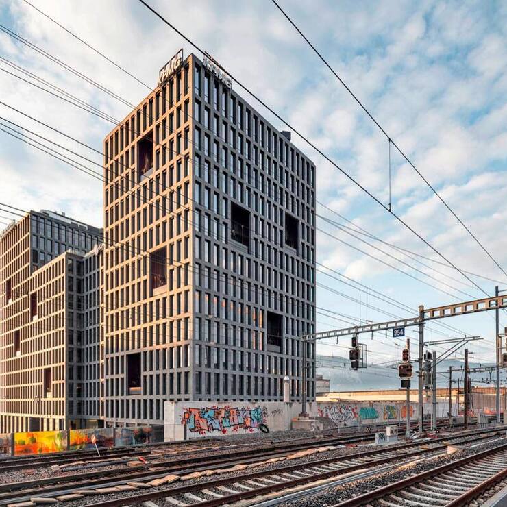 Le Crédit Agricole s’est installé en 2018 à Genève Pont-Rouge, à quelques kilomètres du centre-ville.
