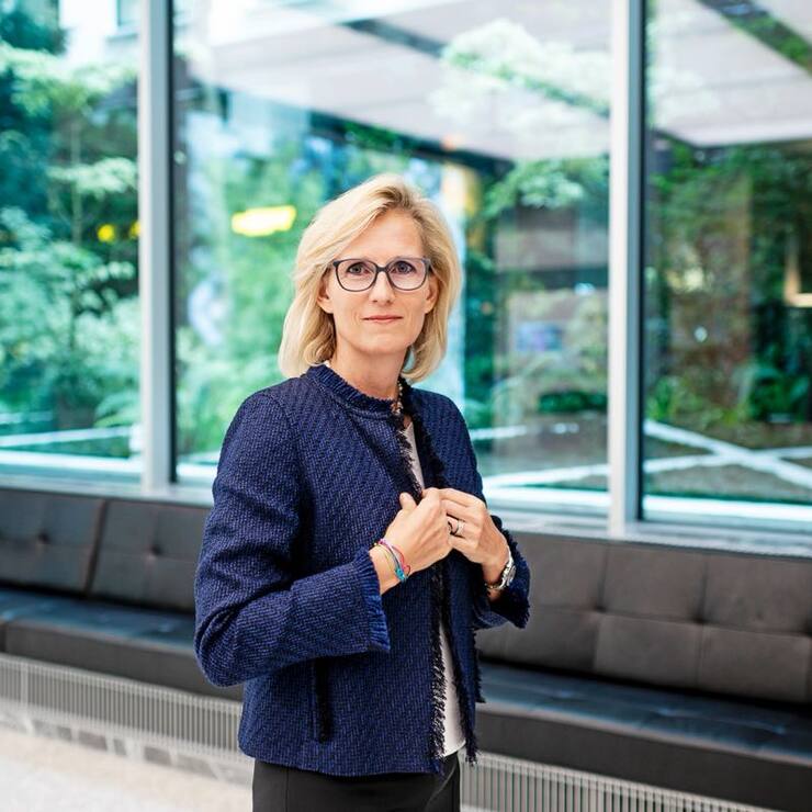 Sabine Keller-Busse, Group Chief Operating Officer der UBS, am 18.07.2019 an deren Sitz an der Bahnhofstrasse 45 in Zï¿ï¾¼ri