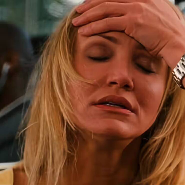 Cameron Diaz avec une Rolex Submariner.