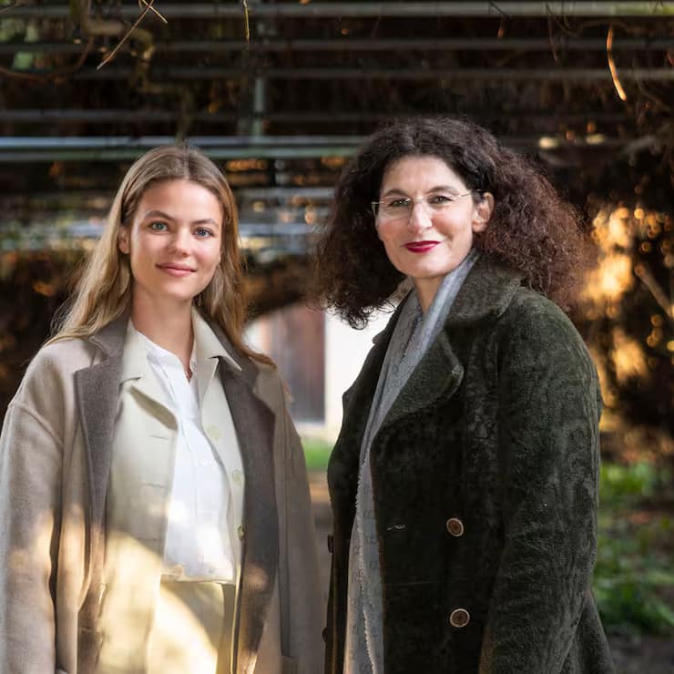 Yaël Meier  et Tina Müller, CEO de Weleda.