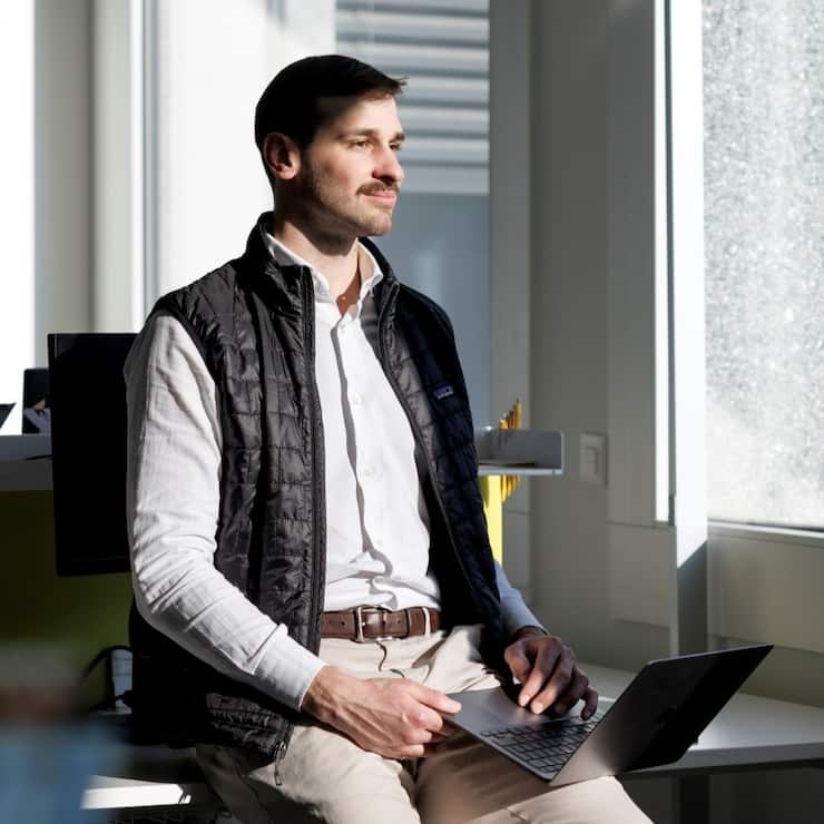 Frédérik Plourde, cofondateur de la start-up Neuria