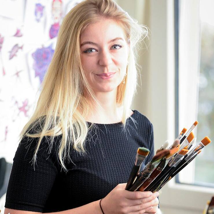 Luna Ribes, fondatrice de la marque d’accessoires de luxe du même nom.